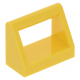 LEGO csempe 1×2 fogantyúval, sárga (2432)